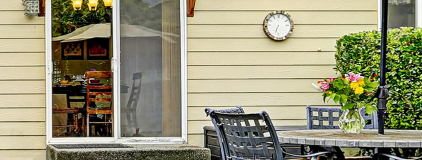 Patio Door.